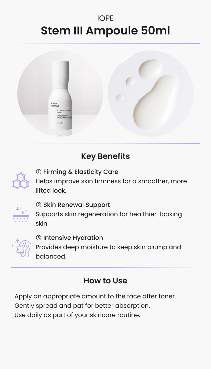 IOPE Stem III Ampoule 50ml