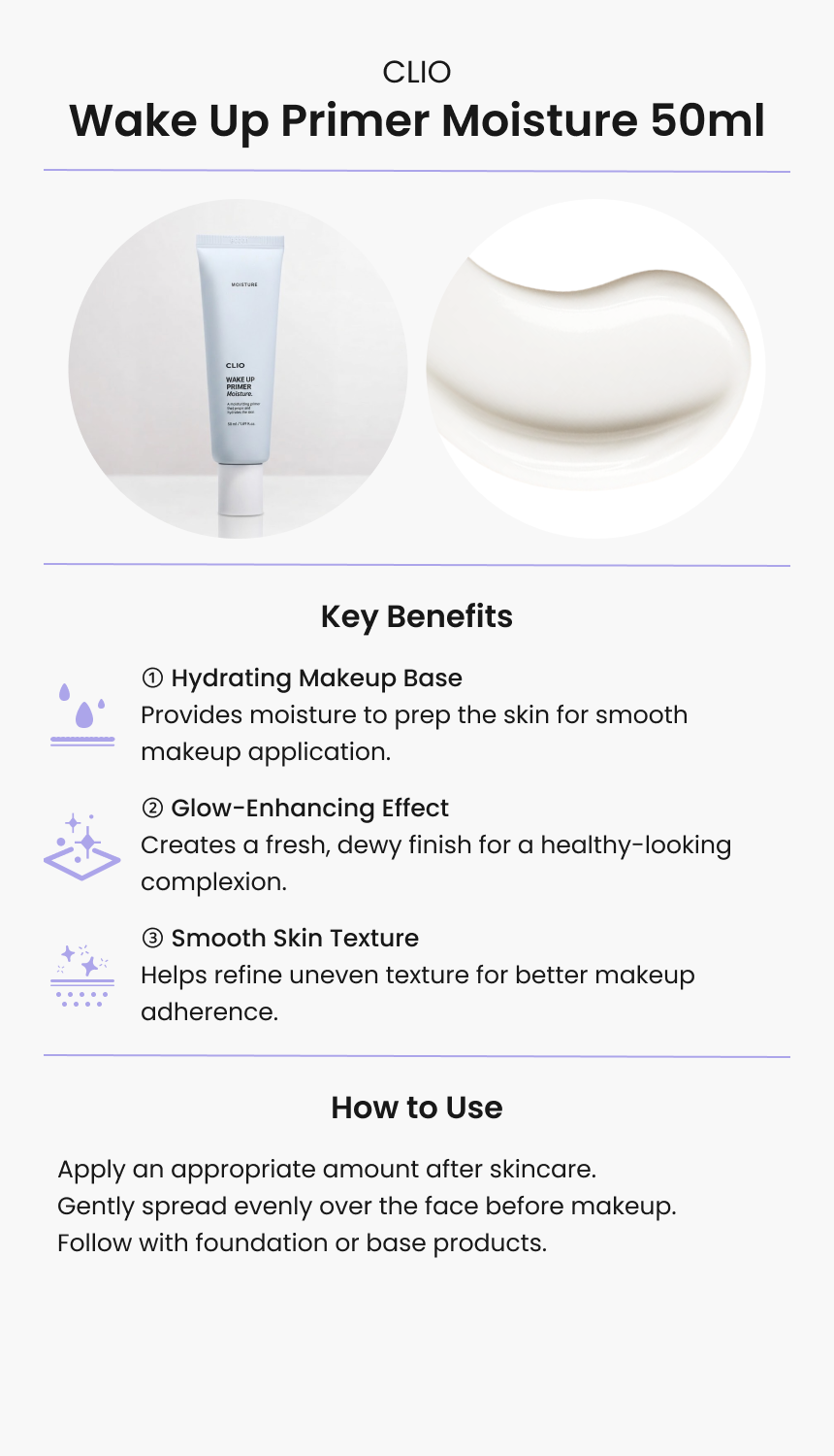 CLIO Wake Up Primer Moisture