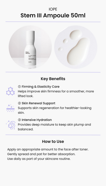 IOPE Stem III Ampoule 50ml
