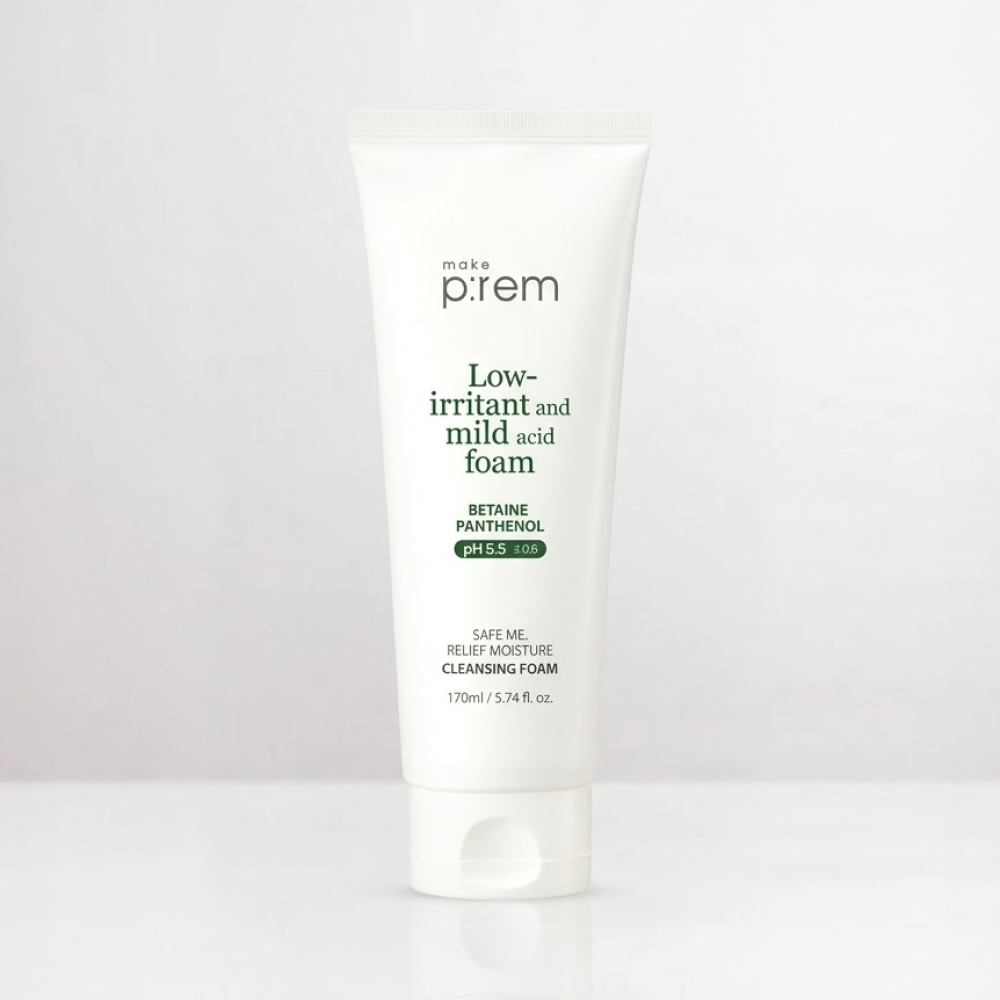 make p:rem セーフミーリリーフモイスチャークレンジングフォーム 170ml