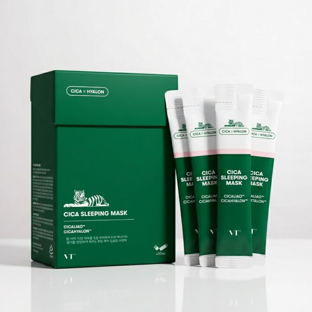VT Cosmetics CICA Sleeping Mask  4ml x 30ea (1 Box)