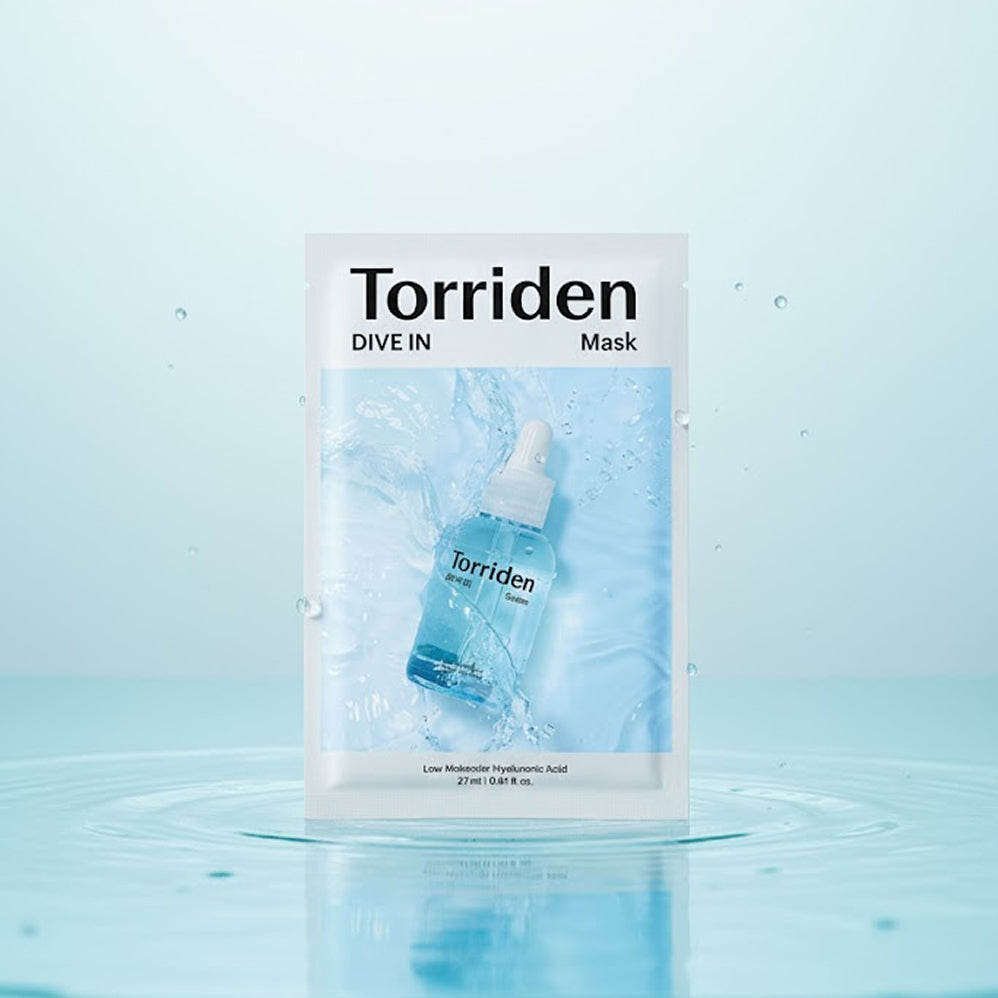 Torriden Dive-In Low Molecule Hyaluronic Mask (10 sheets)