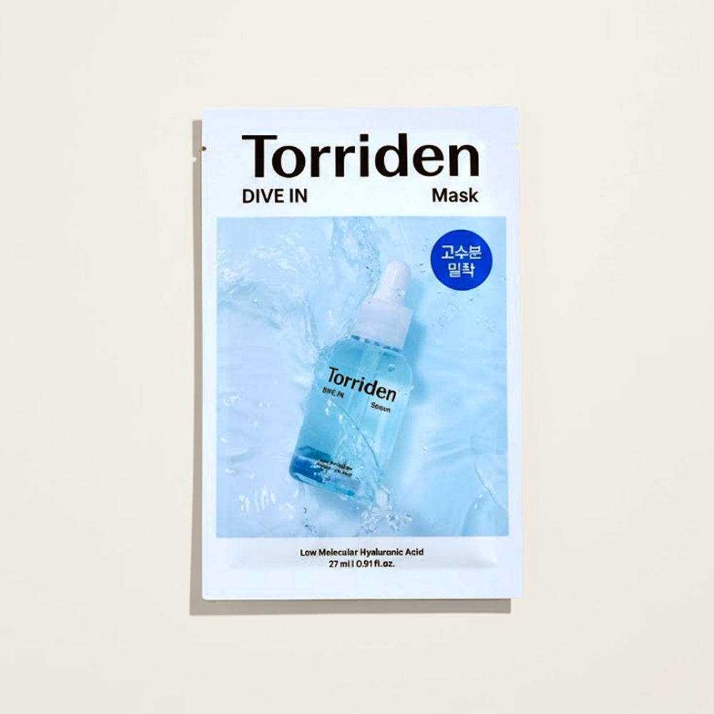 Torriden Dive-In Low Molecule Hyaluronic Mask (10 sheets)