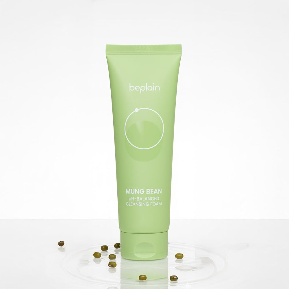 beplain Mung Bean pH-Balancing Cleansing Foam 80ml