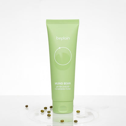 beplain Mung Bean pH-Balancing Cleansing Foam 80ml